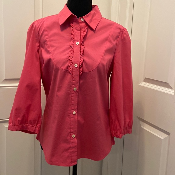 Old Navy Tops - Old Navy - Women’s Button Down with Ruffle Accent Blouse